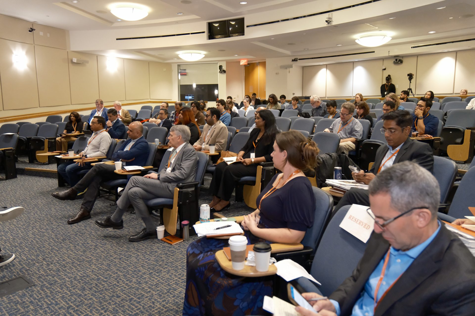 QxBio 2025 conference hall