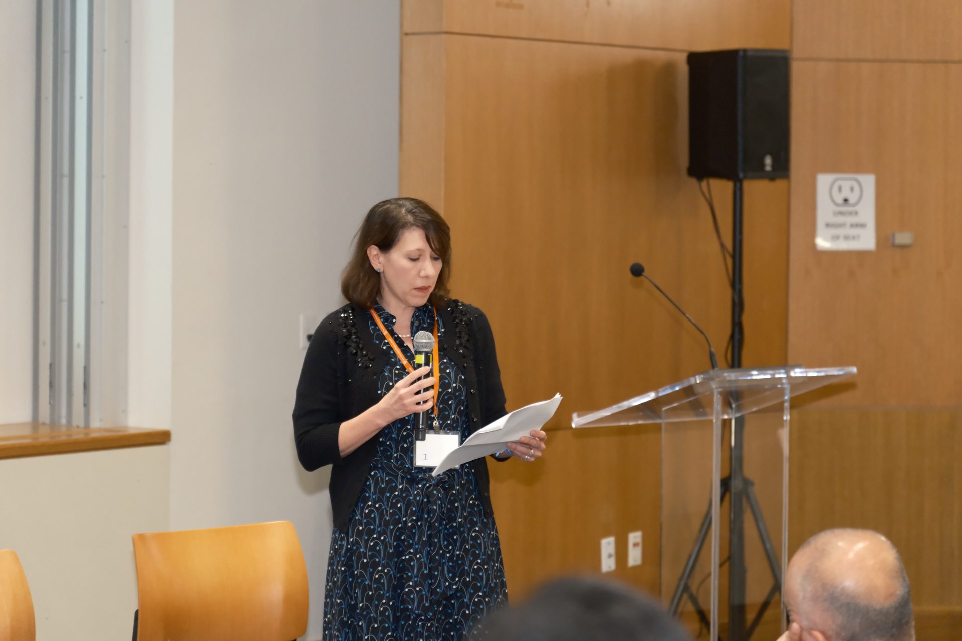 Dr. Juliet Knowles presenting